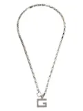 Gucci Pre-Owned 1990-2000 logo pendant necklace - Silver