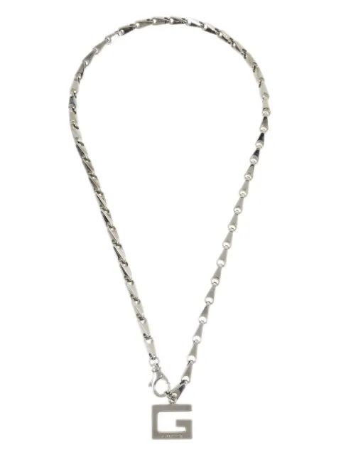 Gucci Pre-Owned قلادة بدلاية شعار الماركة 1990-2000