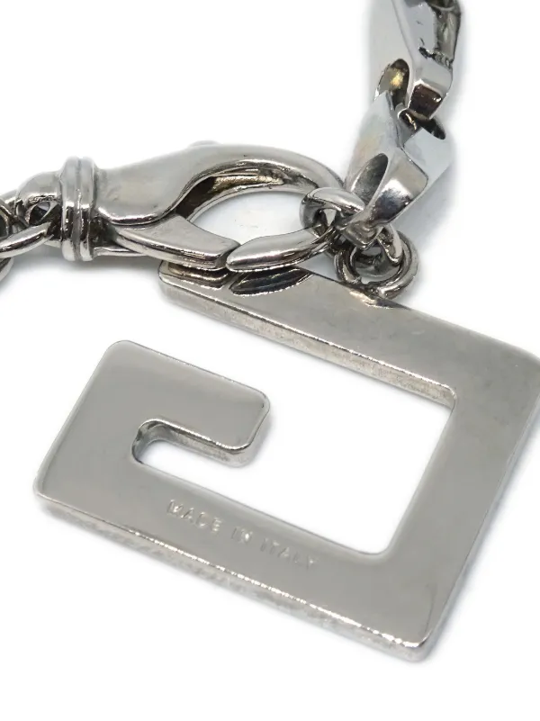 Gucci Pre-Owned 1990-2000 ロゴペンダント ネックレス | シルバー