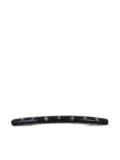 CHANEL Pre-Owned 2002 logo icons hair barrette - Black