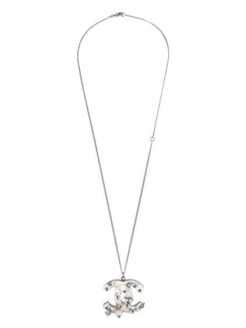 Collier à logo CC (2010) - CHANEL Pre-Owned - Modalova