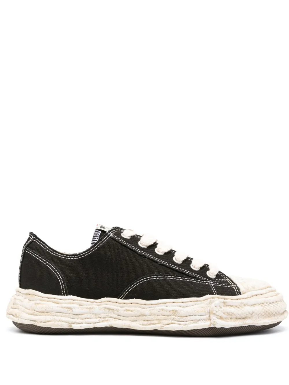 Maison MIHARA YASUHIRO Hank low-top sneakers Zwart