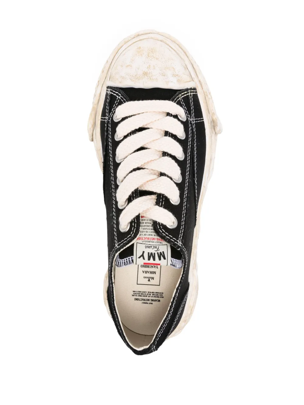 Maison MIHARA YASUHIRO Hank Sneakers Black FARFETCH AZ