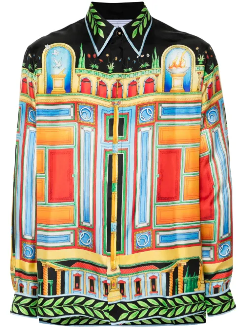 Chemise Le Palais en Fleur - Casablanca - Modalova