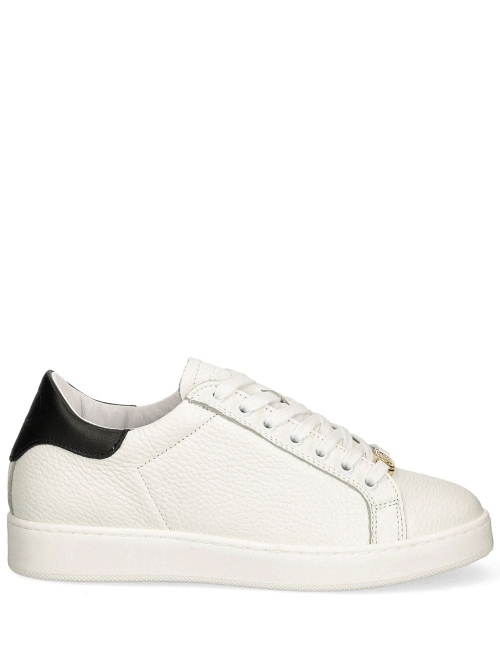 TWINSET leather sneakers White