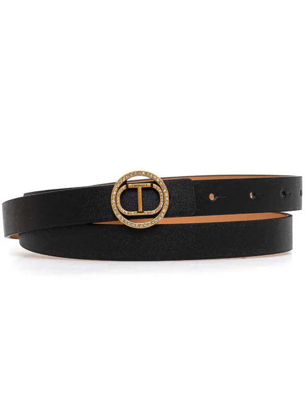 Women deals s Designer Velvet Round Buckle