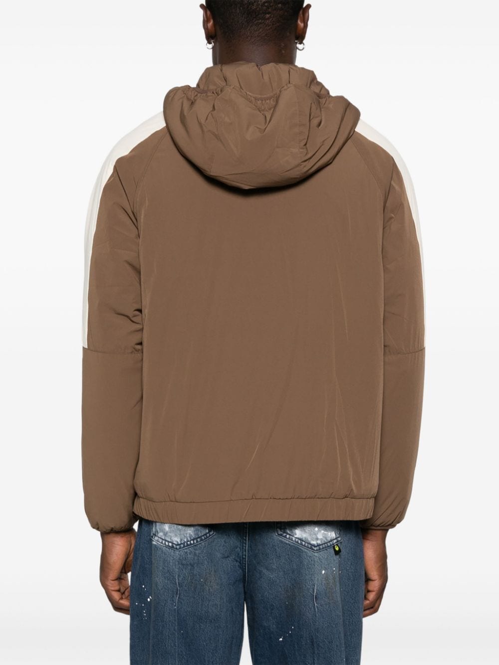 Shop Autry Logo-print Hoodie In Brown