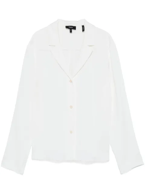 Theory silk shirt