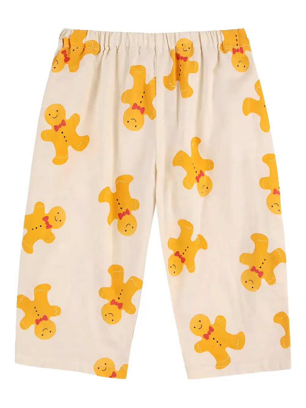Bobo Choses Candy Cottage Gingerbread-print Tracksuit Set In Neutral