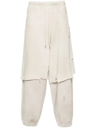 メゾンミハラヤスヒロ LAYERED PANTS/ WHITE メゾンミハラヤスヒロ LAYERED PANTS/ WHITE Maison MIHARA YASUHIRO