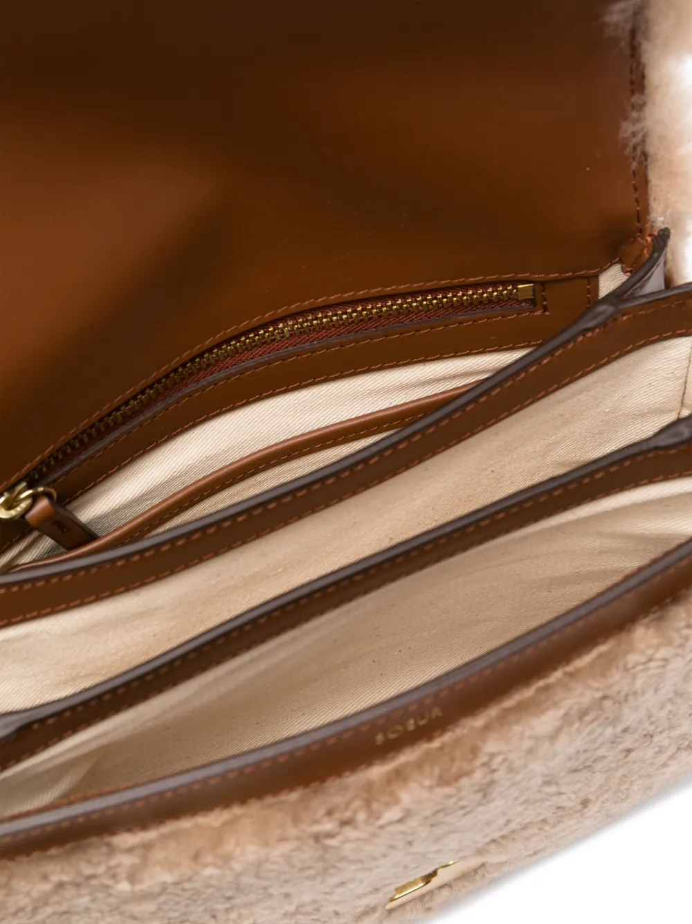 Soeur Mini Belissima Cross Body Bag In Neutrals