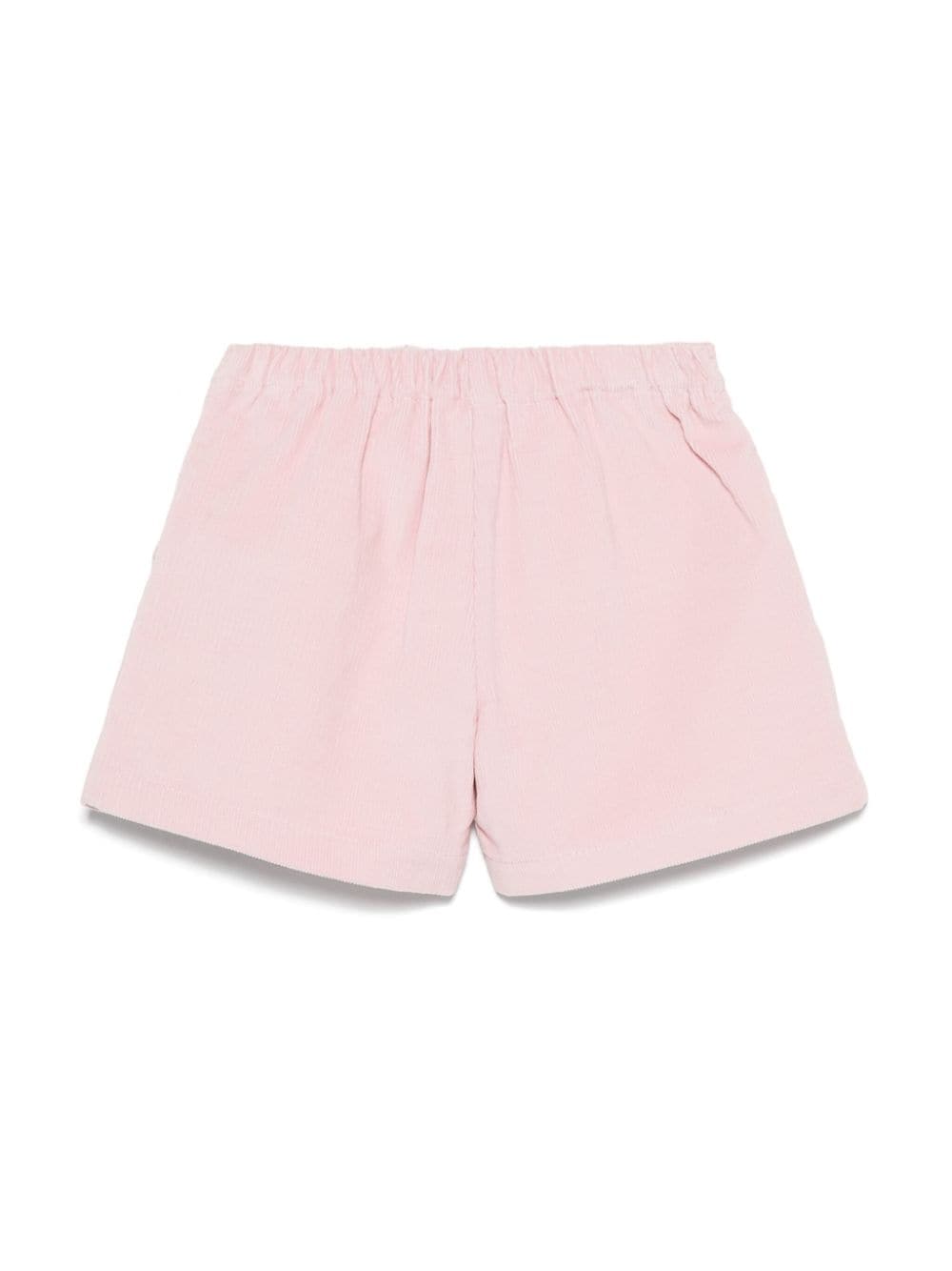 Le Bebé Enfant Ribfluwelen shorts - Roze