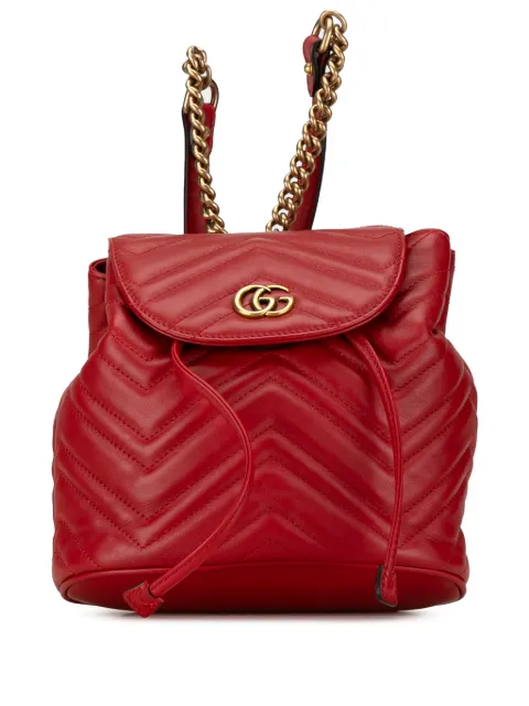 Gucci Pre-Owned 2000-2015 GG Marmont Matelasse backpack