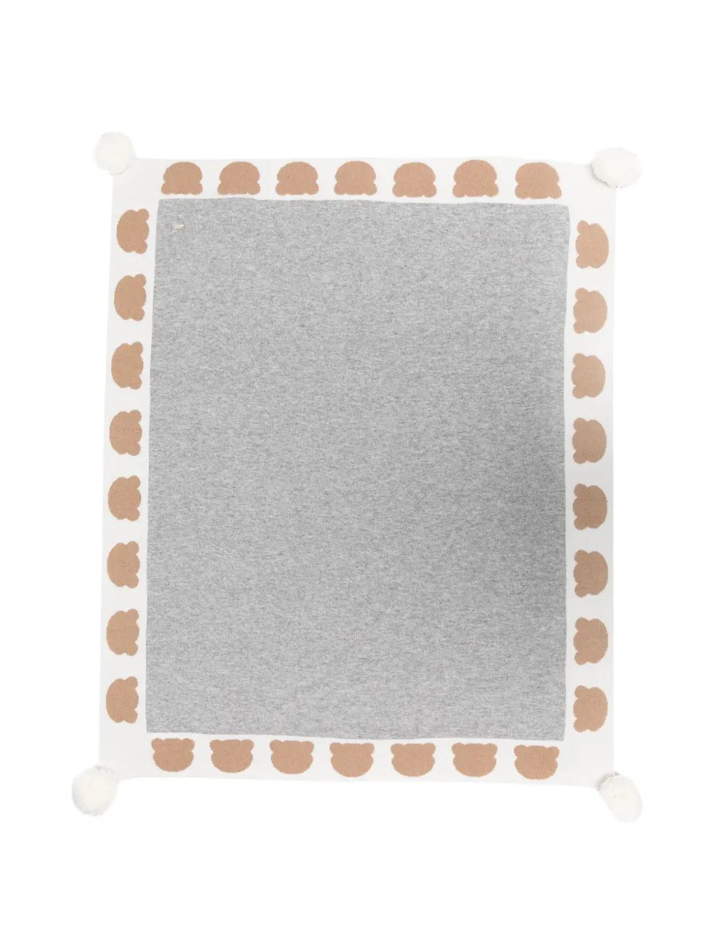 LE BEBÉ ENFANT TEDDY BEAR-JACQUARD BLANKET 