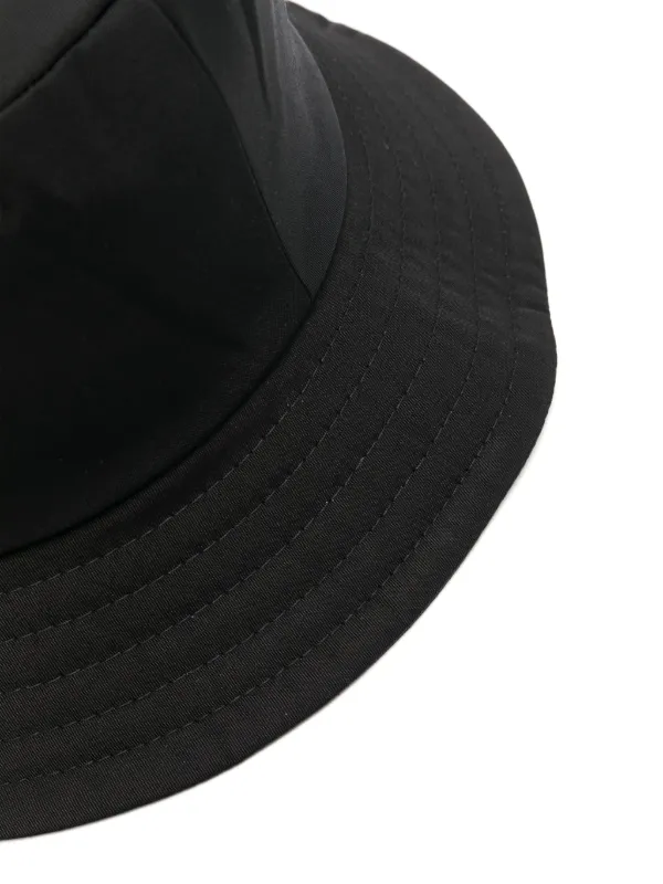 AMI Paris Ami De Coeur Stud Bucket Hat | Black | FARFETCH