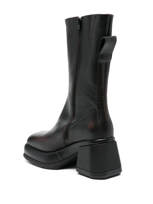 Miista 80mm Cassia Boots | Brown | FARFETCH
