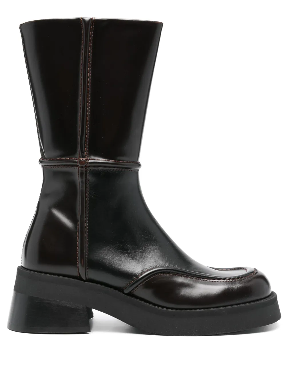 Miista 55mm Inee boots Brown