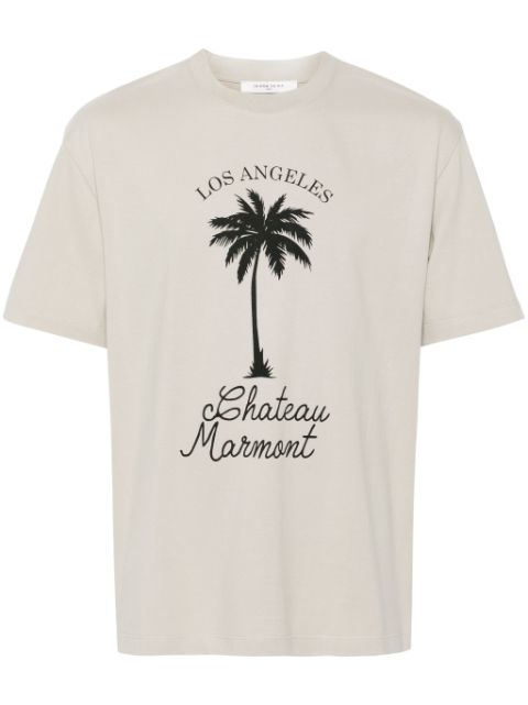 Ih Nom Uh Nit palm tree-print T-shirt