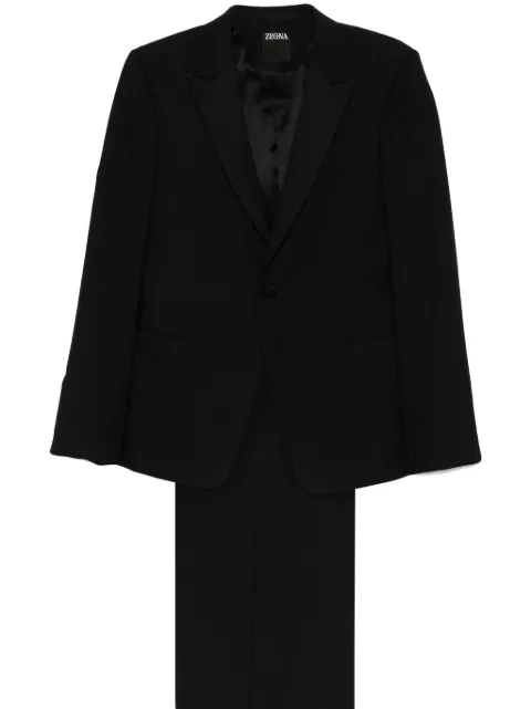 Zegna checked suit