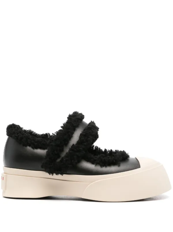 スニーカー Mary Jane Sneakers - Marni - Synthetic - Black 24924532_55092041_600.jpg