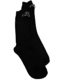 Simone Rocha Embellished socks - Black