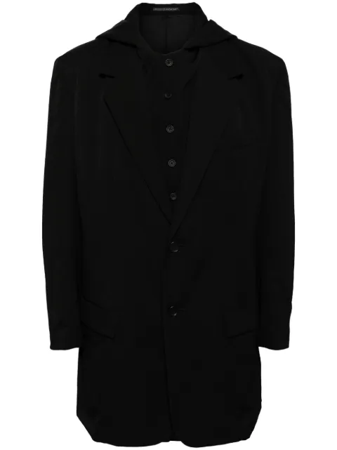 Yohji Yamamoto blazer con paneles