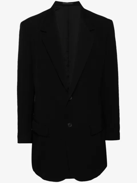 Yohji Yamamoto blazer con botones