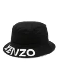 Kenzo Kenzography bucket hat - Black