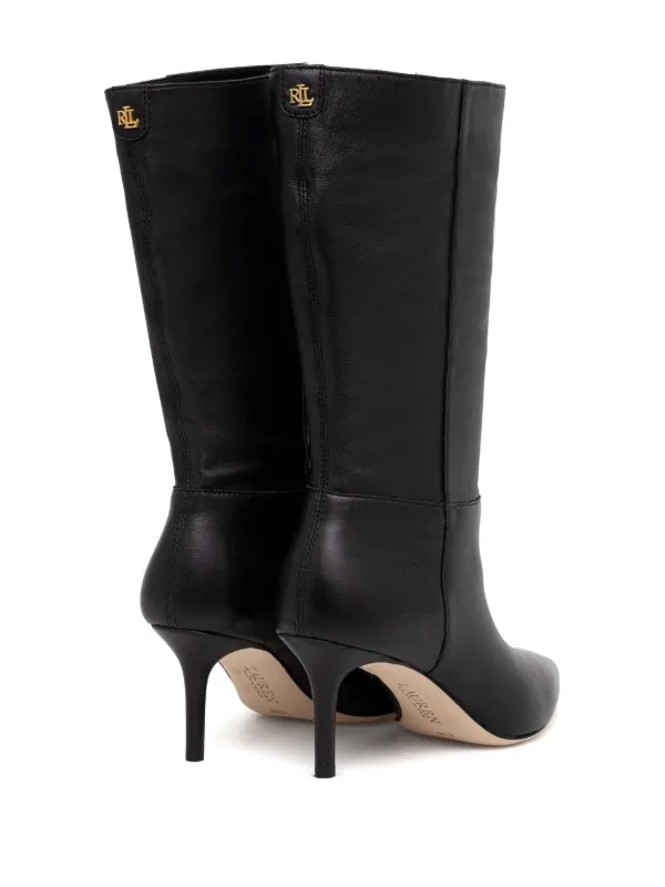 LAUREN RALPH LAUREN LEANNAH レザーブーツ Lauren Ralph Lauren Women's Leanna Dress Boots - Macy's