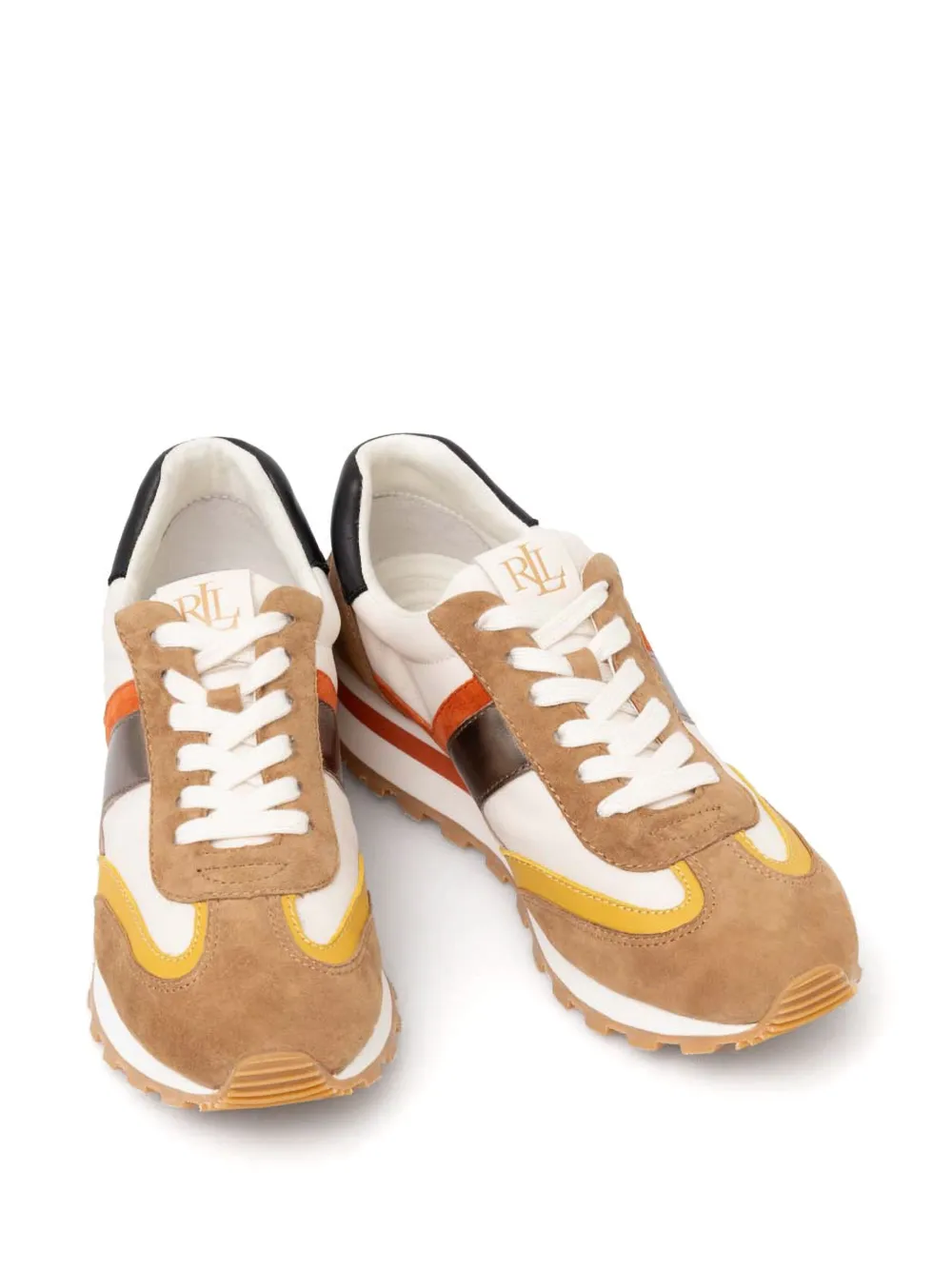Lauren Ralph Lauren Sneakers met vlakken Wit