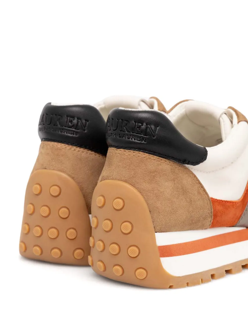 Lauren Ralph Lauren Sneakers met vlakken Wit