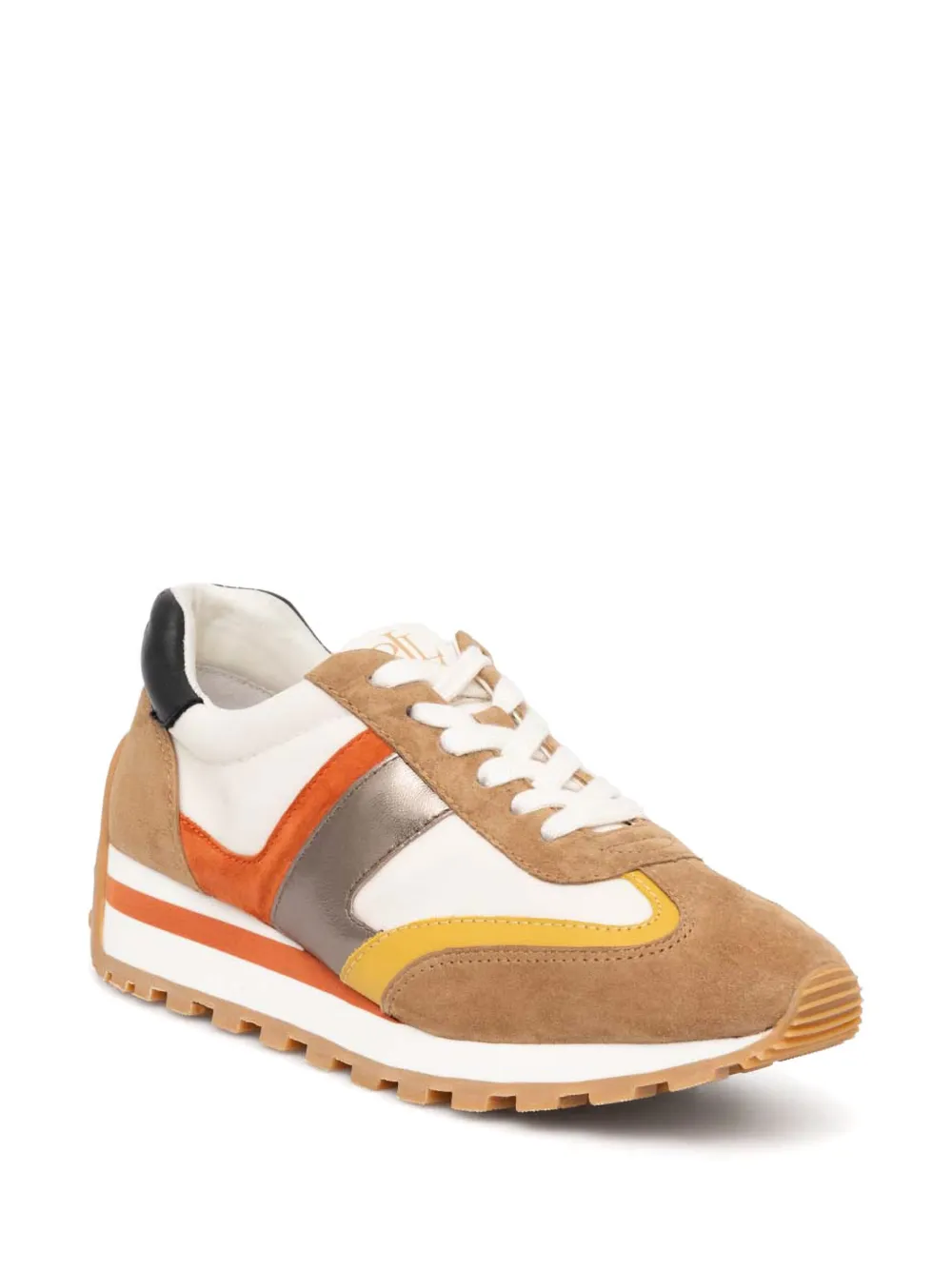 Lauren Ralph Lauren Sneakers met vlakken Wit