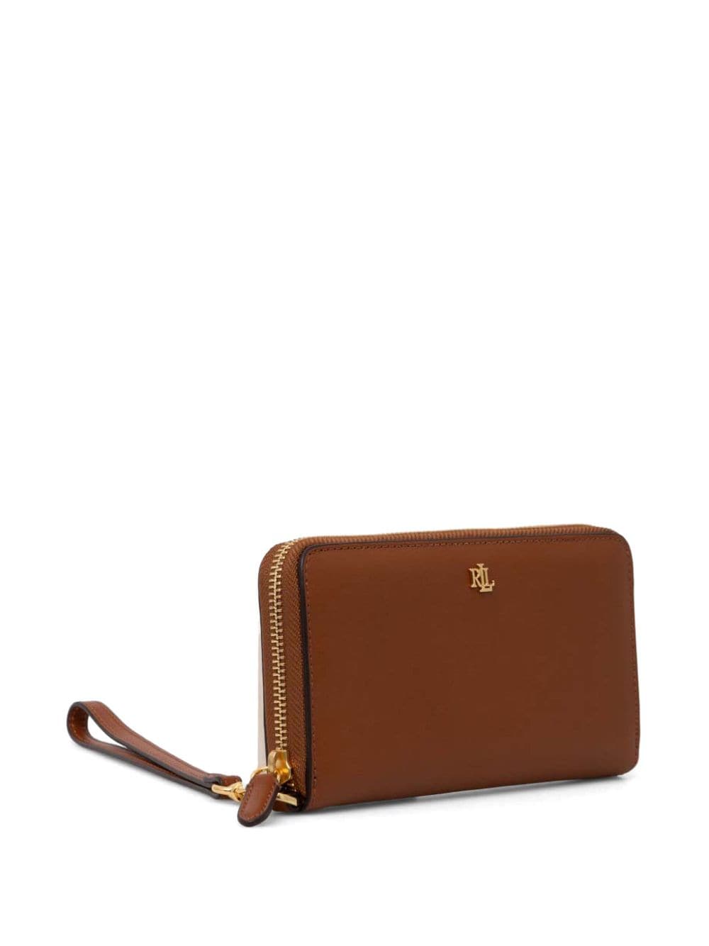 Lauren Ralph Lauren leather wallet - Bruin