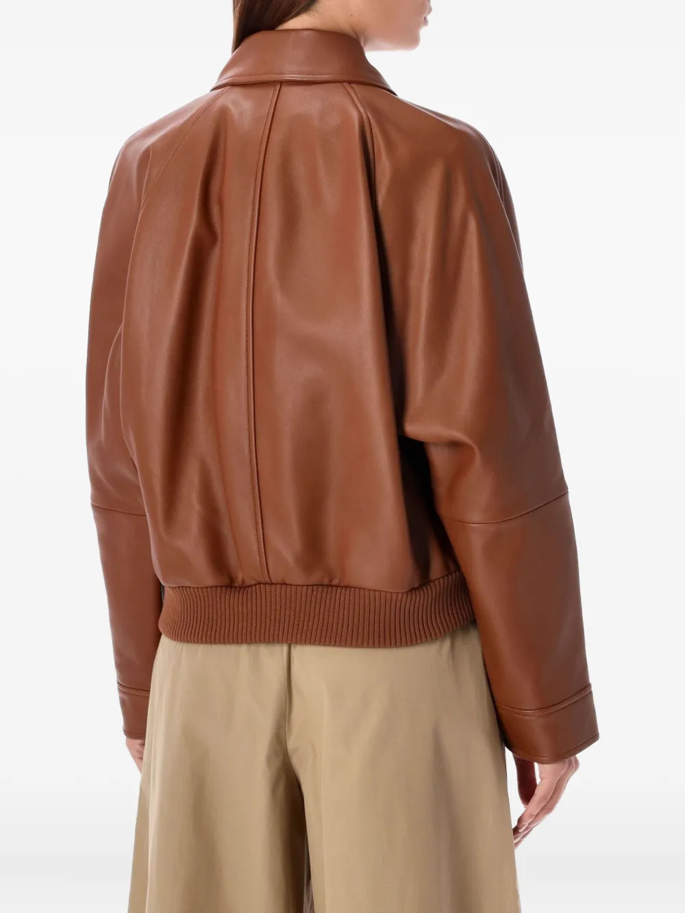 Max Mara buttoned leather jacket | Leather Jackets | Image 2