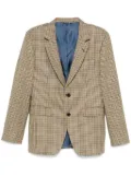 Reveres 1949 houndstooth-pattern blazer - Neutrals