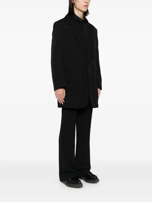 Yohji Yamamoto ギャバジン ジャケット | ブラック | FARFETCH JP