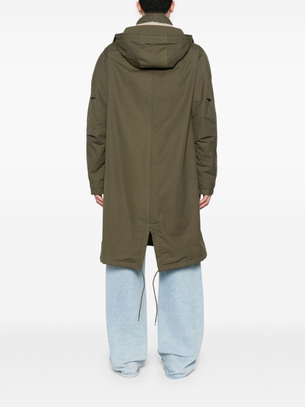 Shop Apc Antonin Parka In Grün