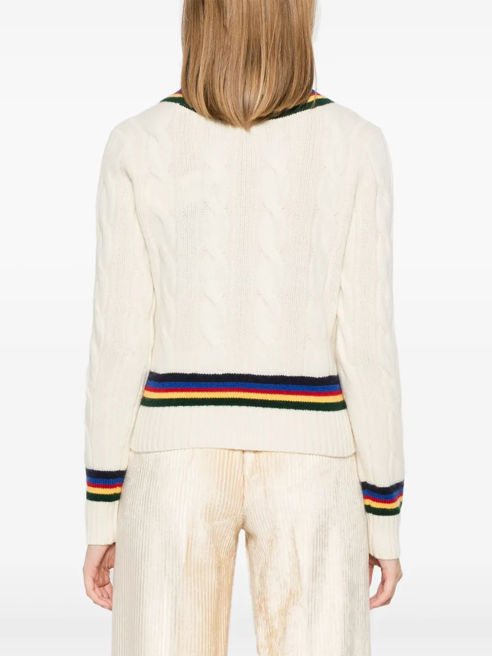 Polo Ralph Lauren Cricket trui Beige