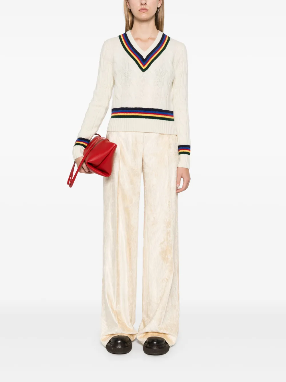 Polo Ralph Lauren Cricket trui - Beige
