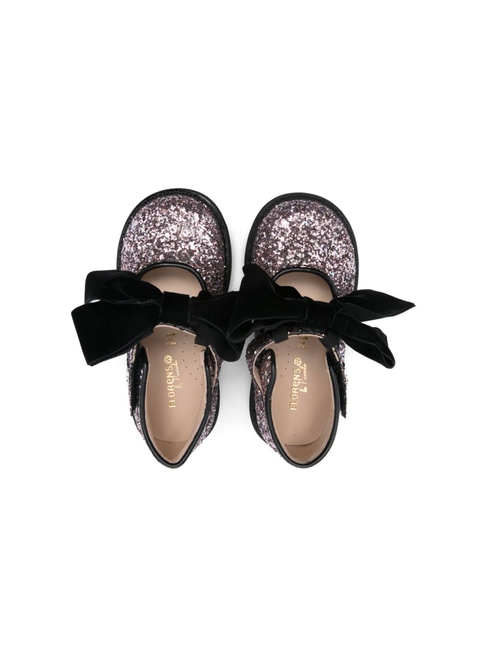 Florens Ballerina's met glitter Roze