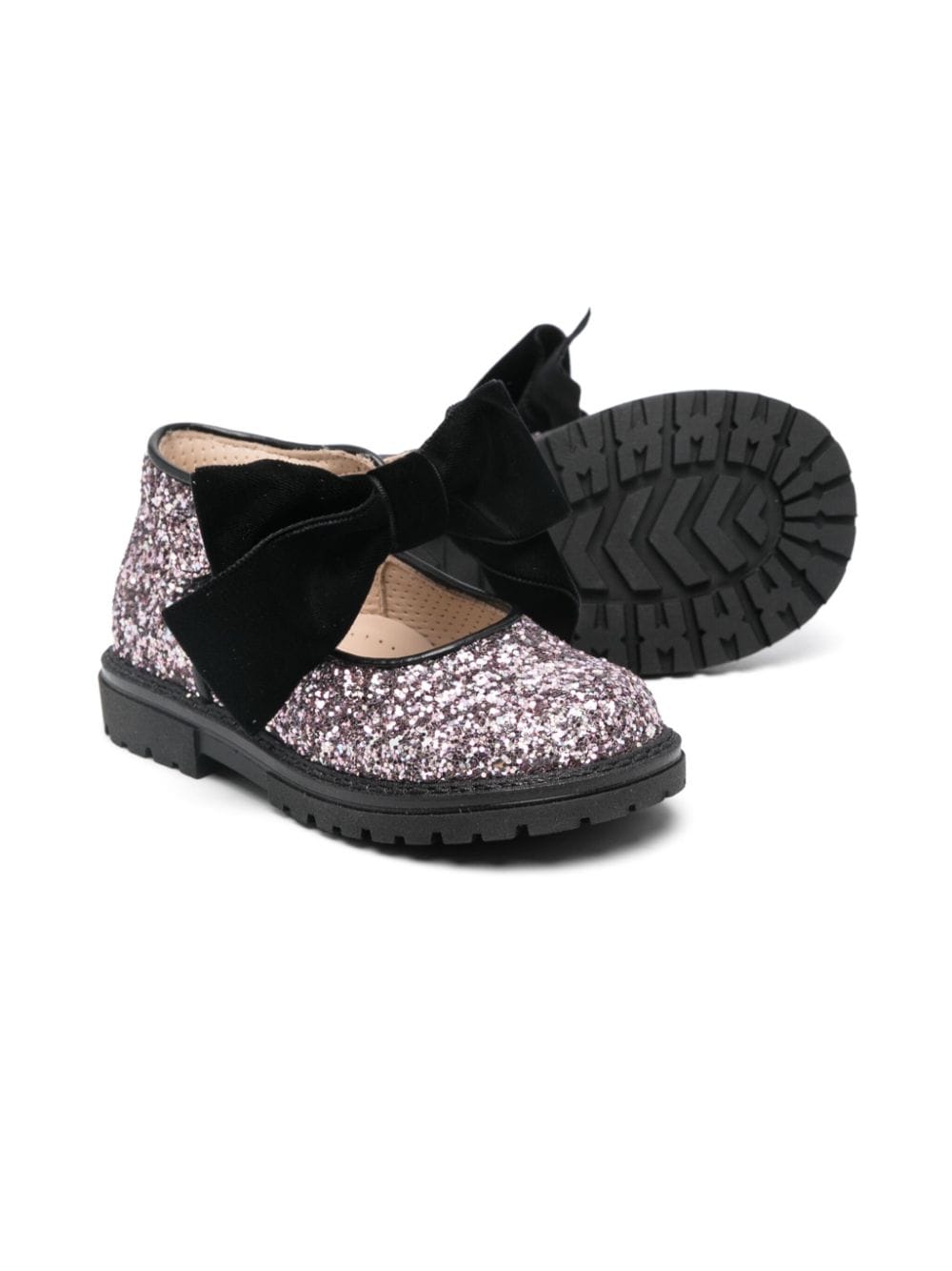 Florens Ballerina's met glitter Roze