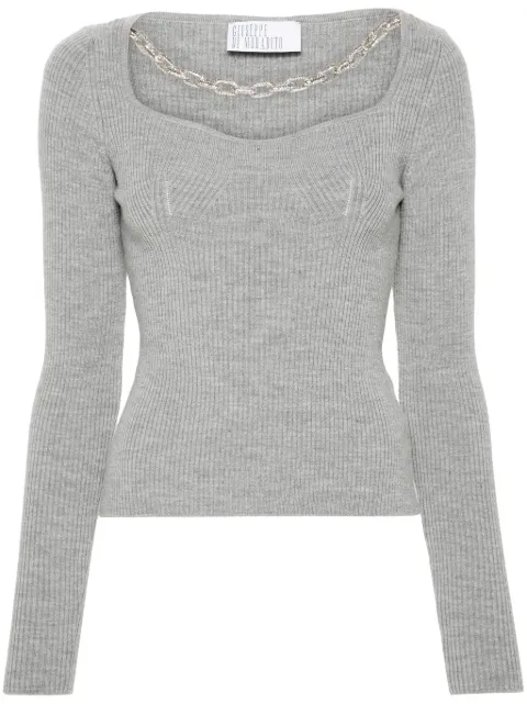 Giuseppe Di Morabito chain-detail sweater