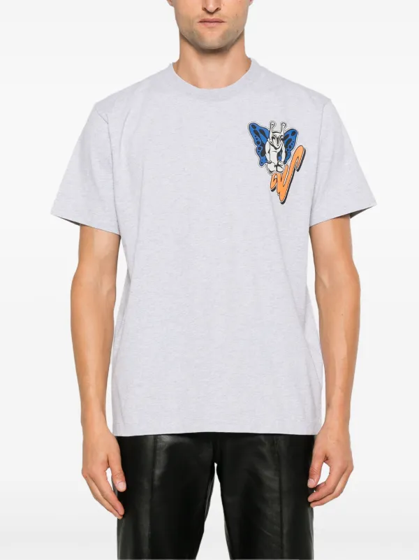 Off-White Gang Tシャツ | グレー | FARFETCH JP
