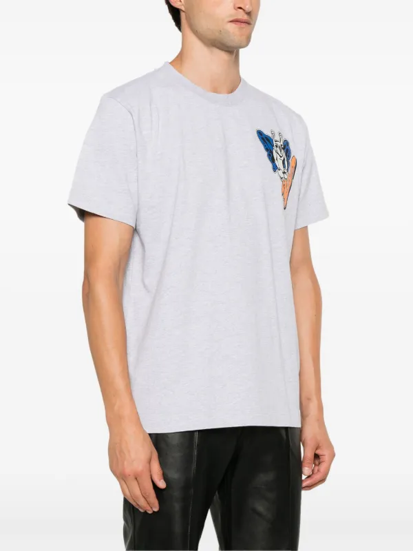 Off-White Gang T-shirt | Grey | FARFETCH JO