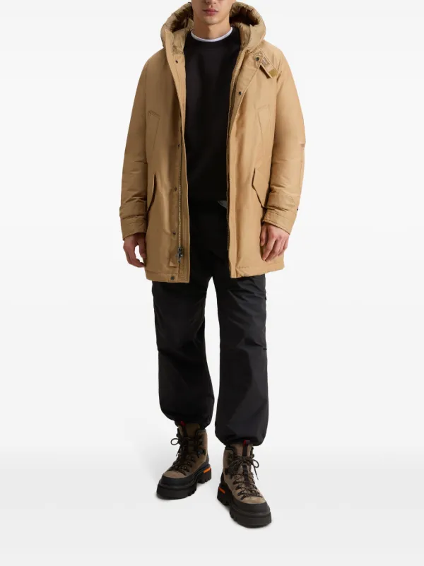 Woolrich Polar high neck Parka Neutrals FARFETCH AO