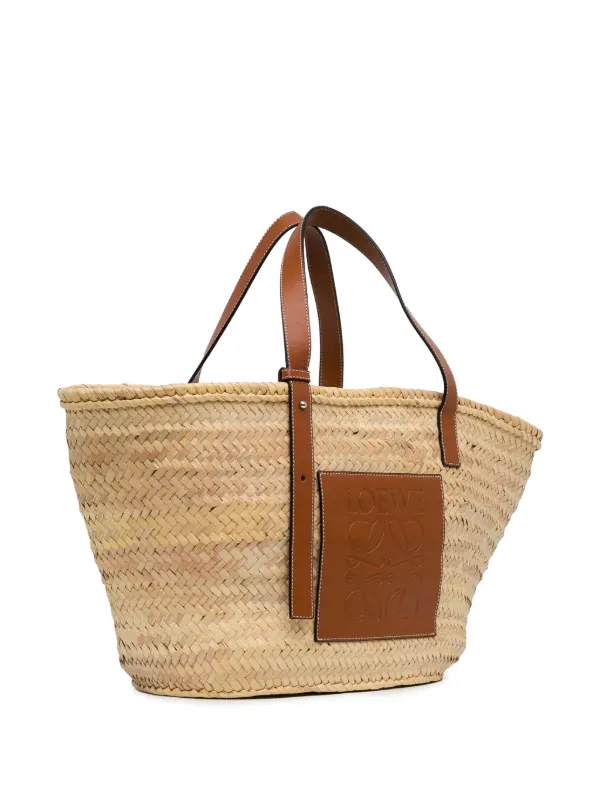 Loewe raffia bag sale sale