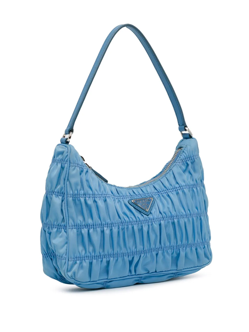Prada Pre-Owned 2019-2023 Tessuto Re-Edition Gaufre ショルダー