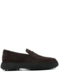 Tod's suede loafers - Brown