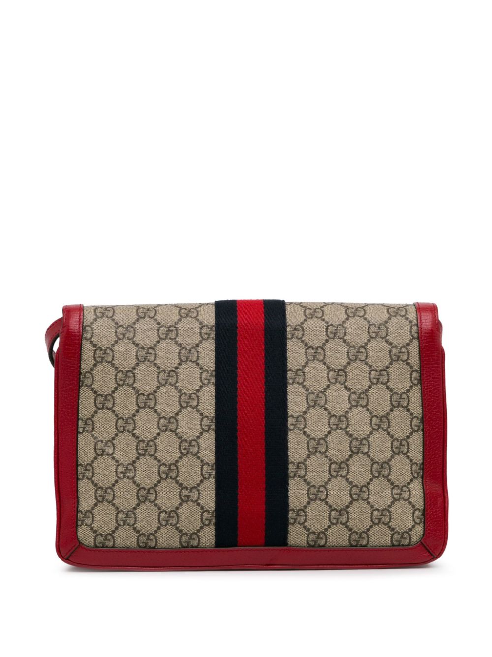 Gucci Pre-Owned 2000-2015 GG Supreme Queen Margaret crossbodytas - Bruin