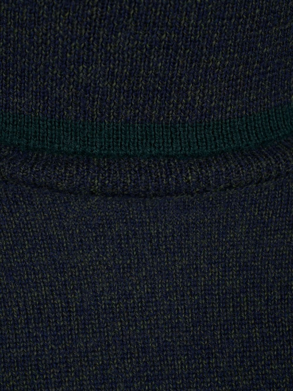 Shop Canali Roll-neck Jumper In Grey